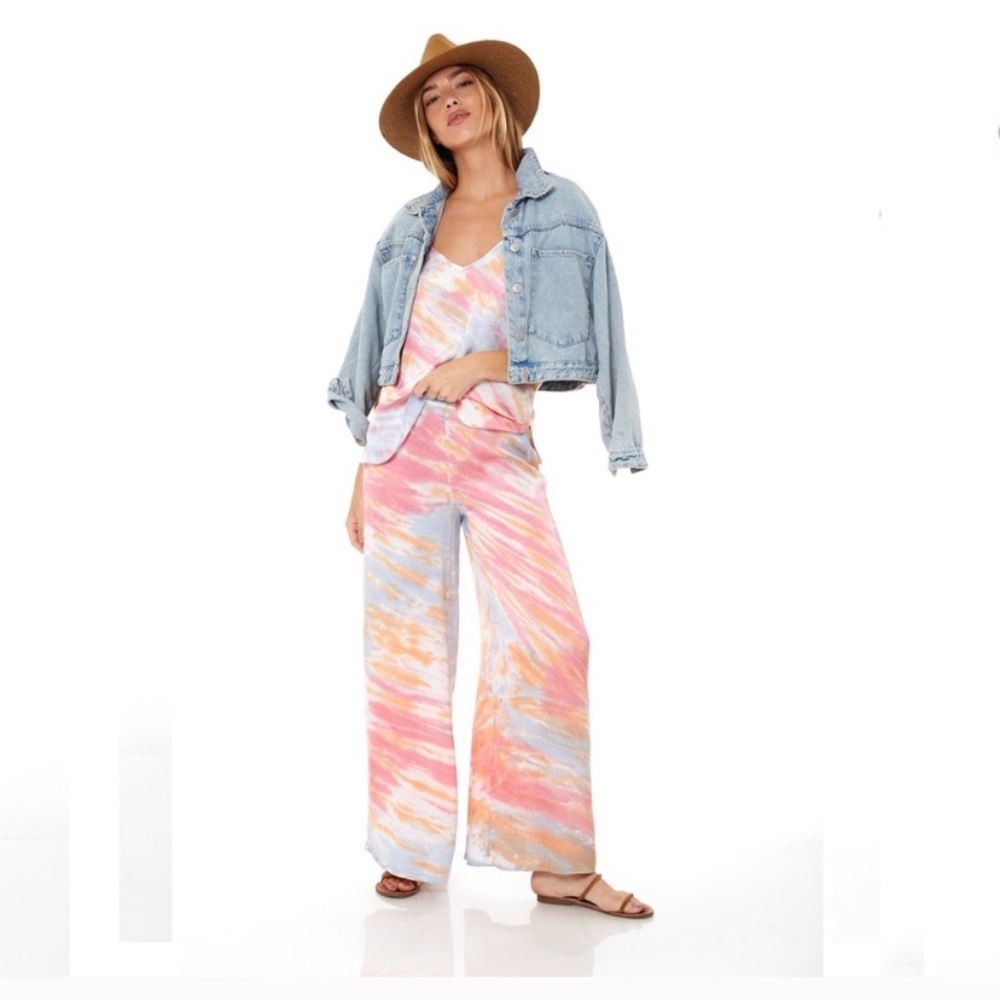 Young Fabulous & Broke NWT Tie-Dye AIKO pants L